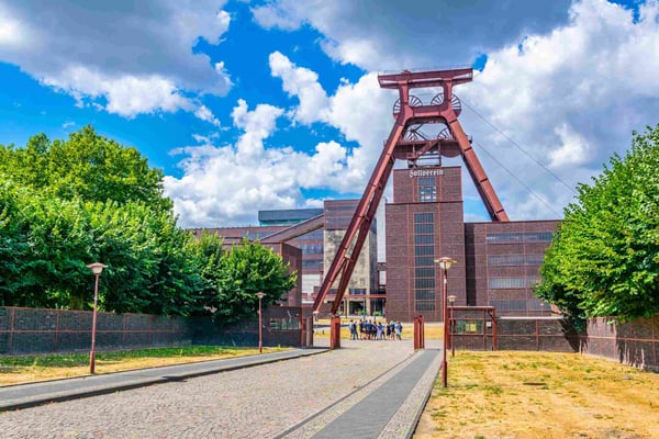 industrial complex zollverein a regional museum in essen germany