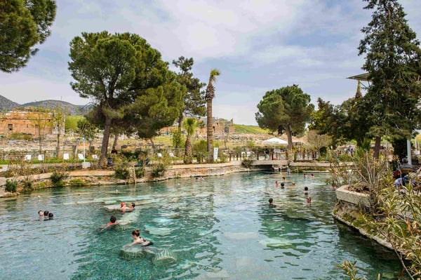 Antique pool