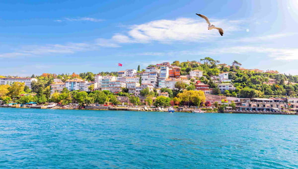 Asian side of the Bosphorus