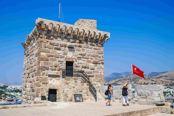 Bodrum fortress historical fortification located in the port