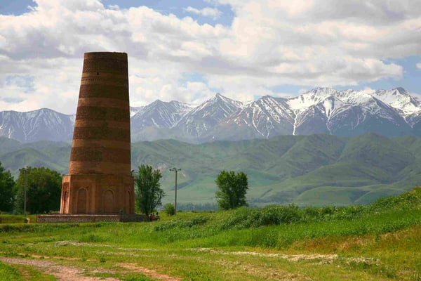 Burana Tower in the Chuy Valley