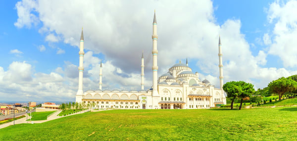 Camlica Mosque of Istanbul