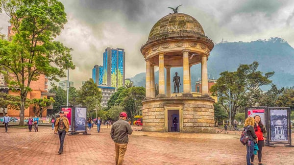 De Simon Bolivar at Parque de Los Periodistas 