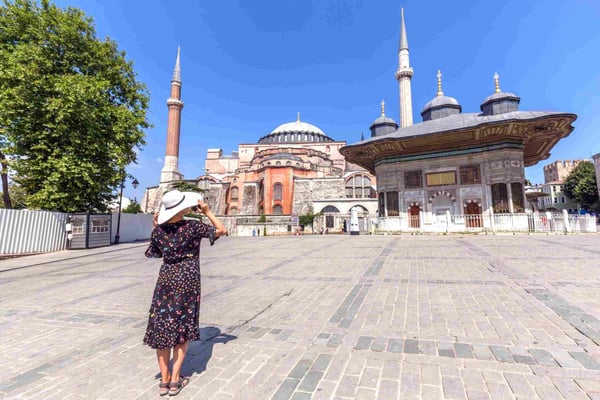 Fountain of Ahmed III near Hagia Sophia