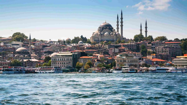 Golden Horn channel of Istanbul