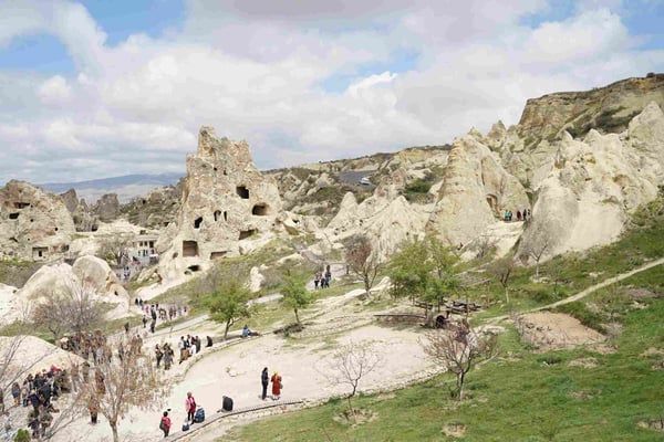 Goreme open air museum historical