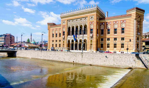 Historic Sarajevo City Hall