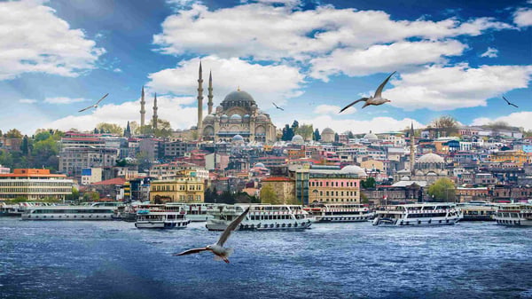 Istanbul the capital of Turkey