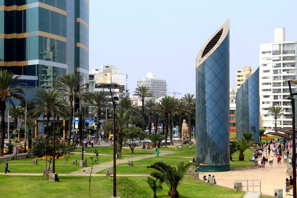 Larcomar Park Miraflores Lima