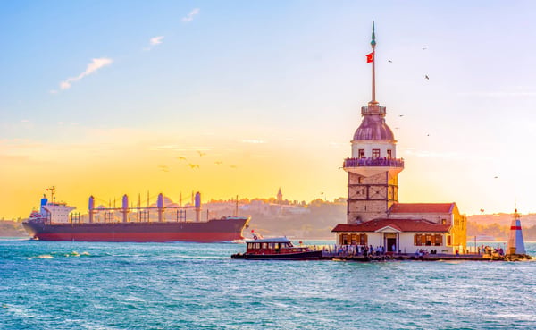 Maiden Tower in Istanbul