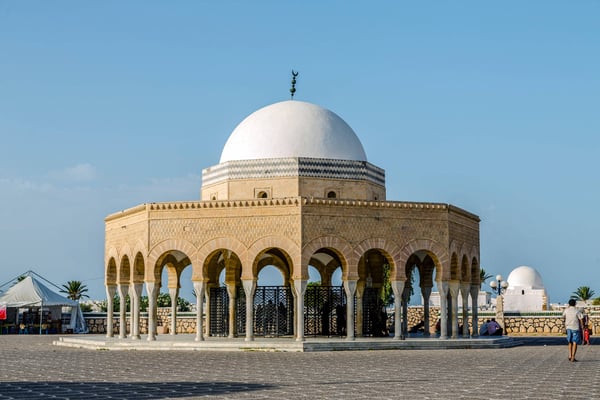Mausoleum of Habib Bourgiba in Monastir