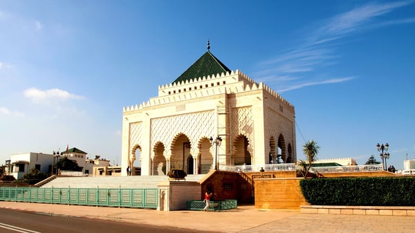  Mausoleum of Mohammed V in Rabat Morocco 