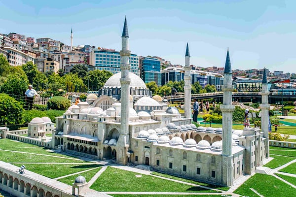 Miniaturk Park located in Istanbul