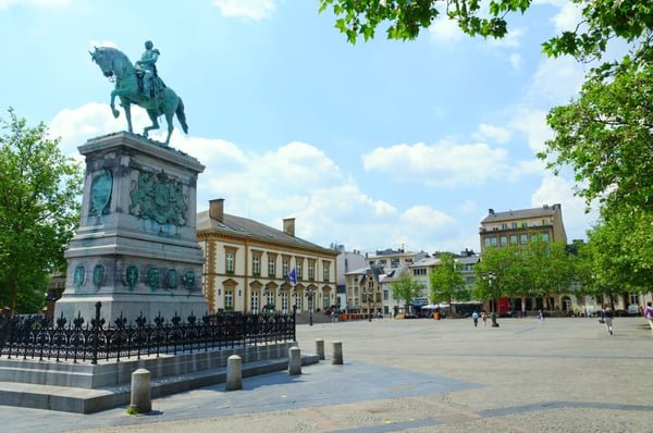 Place Guillaume II in the City of Luxembourg