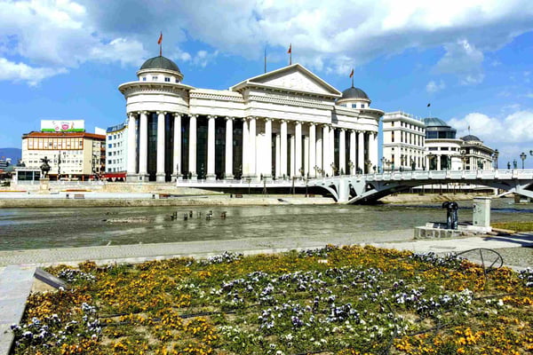 Skopje City Center and Archaeological Museum