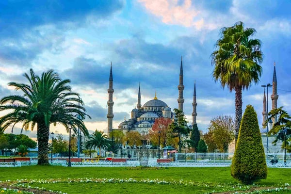Sultan ahmed Mosque in the city of Istanbul  