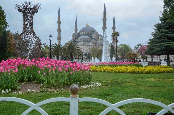 Sultanahmet Square and Sultanahmet Mosque
