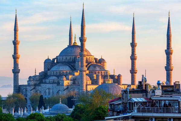The Blue Mosque in istanbul