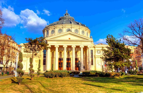 The Romanian Athenaeum Bucharest Romania