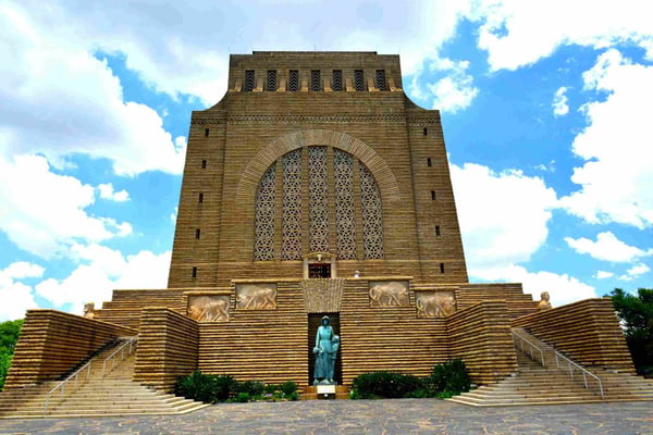 The Voortrekker monument in Pretoria South Africa