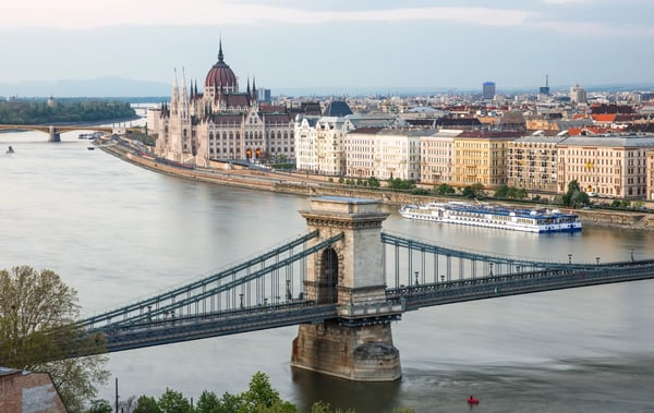 a panoeama of the city of budapest hungary