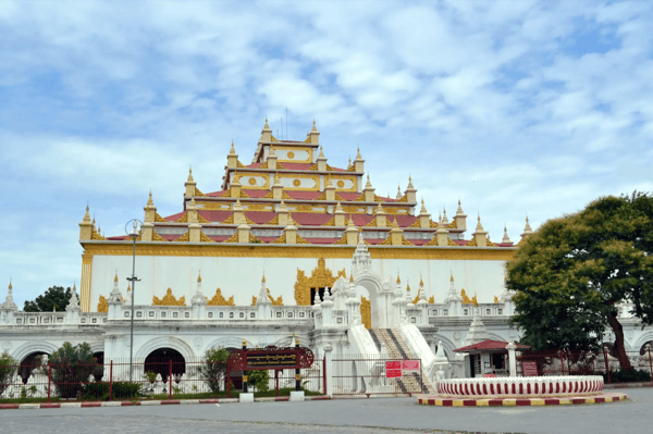 a temple around mandalay city in myanmar pic was taken in