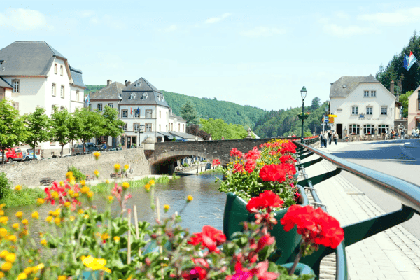 a view on the city vianden