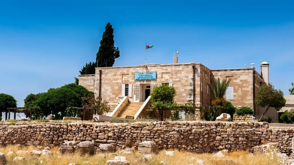 amman citadel jabal al qal a a national historic site at the center of downtown amman jordan