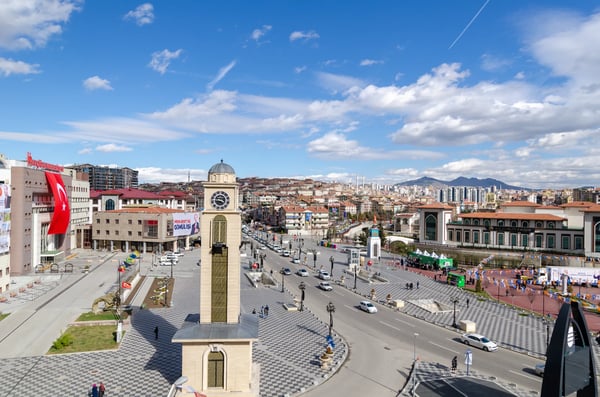 ankara city scape in turkey ankara