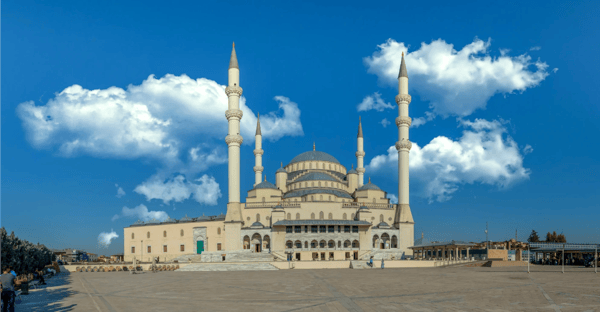 ankara turkey panorama facade view