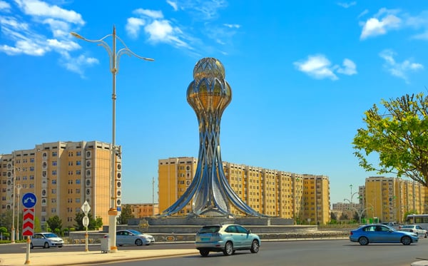 ashgabat turkmenistan modern architecture of ashgabat the monument is called zemin