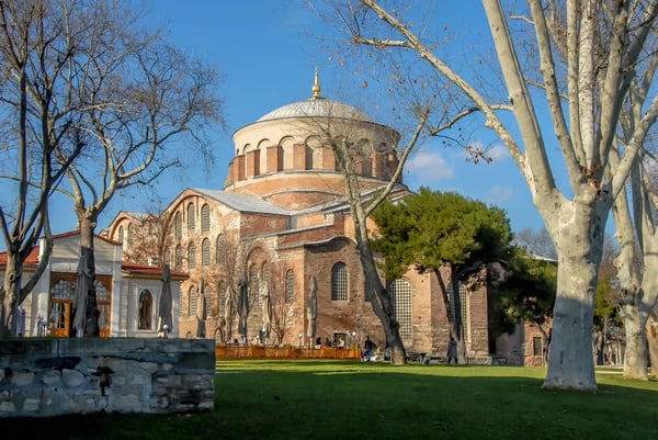 aya irini church at topkapi palace