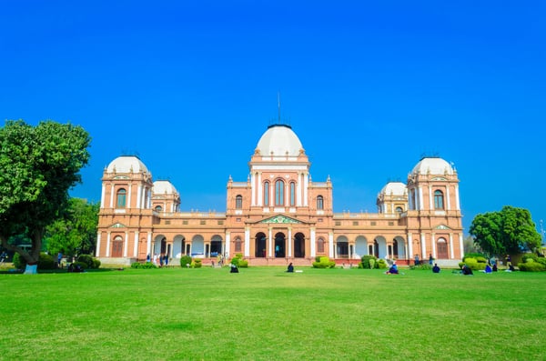 bahawalpur pakistan view of noor mahal palace at daytime 