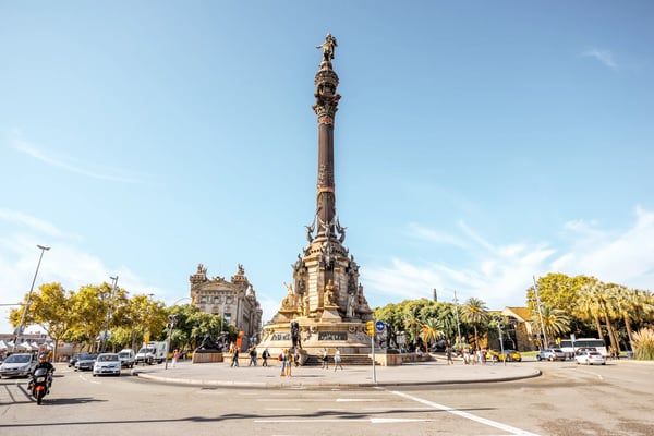 barcelona city view