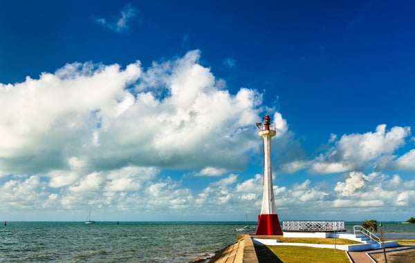 baron bliss lighthouse in belize city