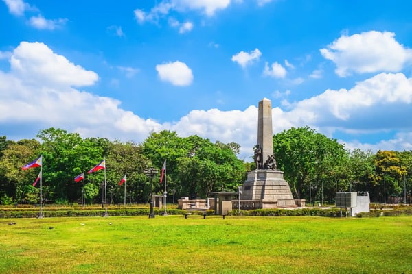 beautiful park in manila the capital of philippines
