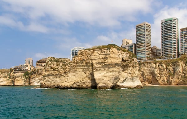 beirut lebanon probably the most popular landmark in beirut 