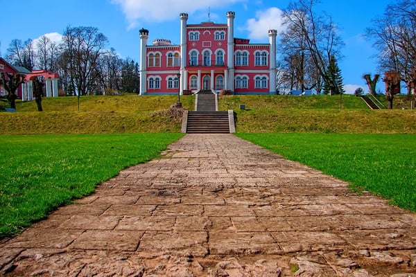 birini castle latvia