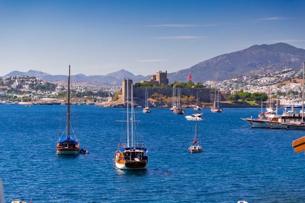bodrum castle or the castle of st peter in bodrum