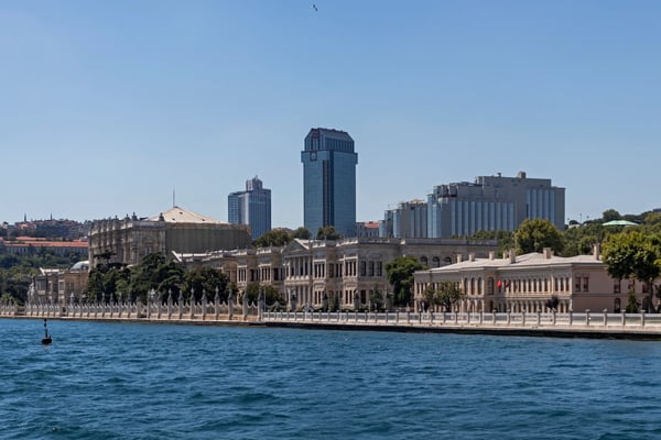bosporus to city of istanbul turkey 
