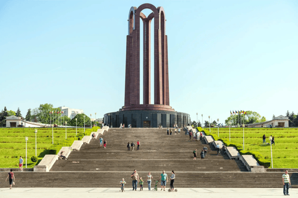 bucharest romania the mausoleum of romanian