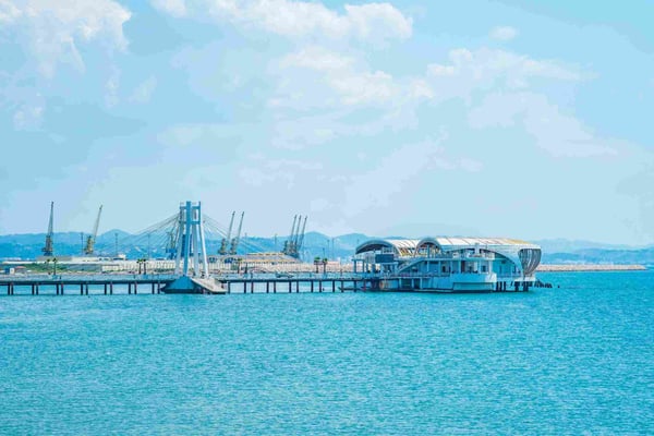 calm azure sea