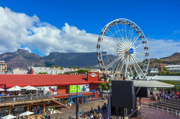 cape town south africa the victoria and alfred waterfront district is a commercial and