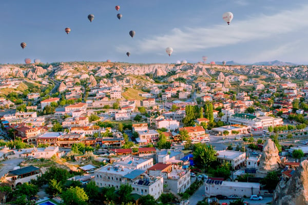 cappadocia goreme landscape view