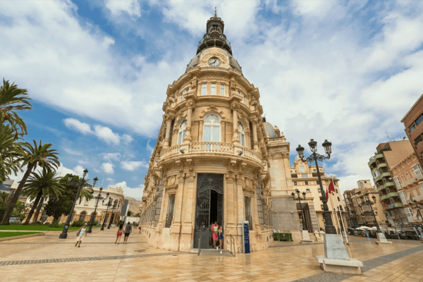 cartagena cityscape tourist visiting downtown of the historical city cartagena