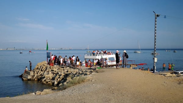 catamaran caspian sea kazakhstan aktau city