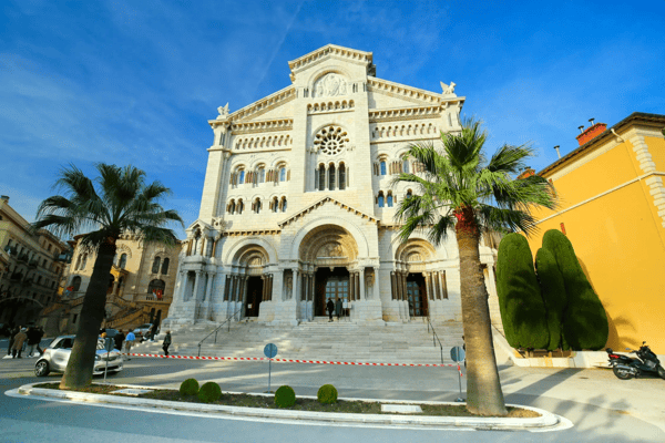 cathedral of our lady immaculate also called st nicholas cathedral in monaco ville monaco