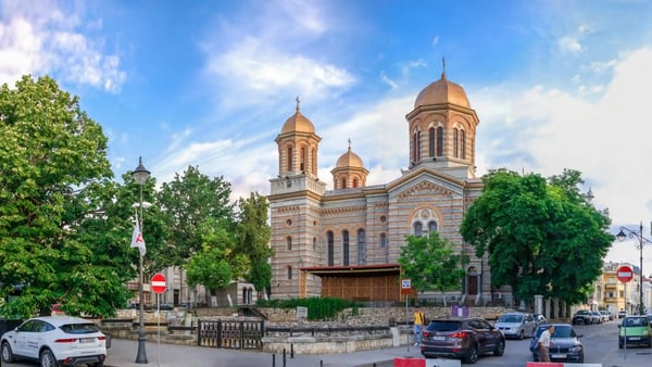 cathedral of saints peter and paul in constanta on the romanian