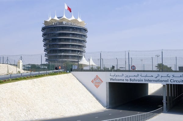 central desertic area bahrain iinternational motorsport circuit the shakir tower