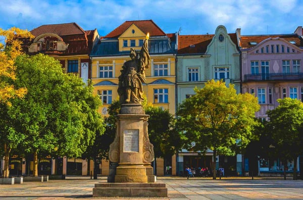 central square of ostrava